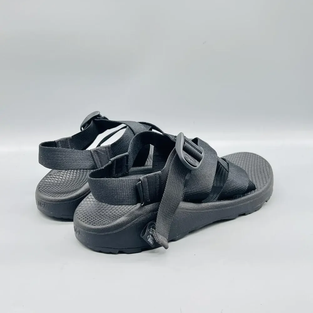 Chaco Sandals Mens 9 Black Adjustable Strap Sport Hiking Outdoor Comfort Shoes